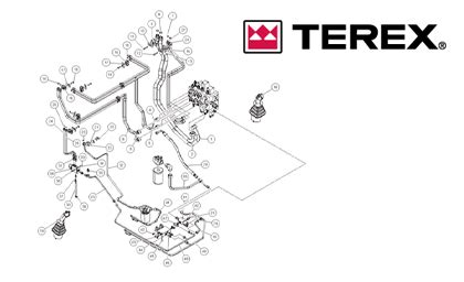 terex pt30 skid steer track loader|terex posi track parts list.